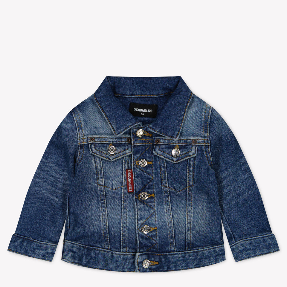 Dsquared2 Baby Unisex Jackets In Jeans