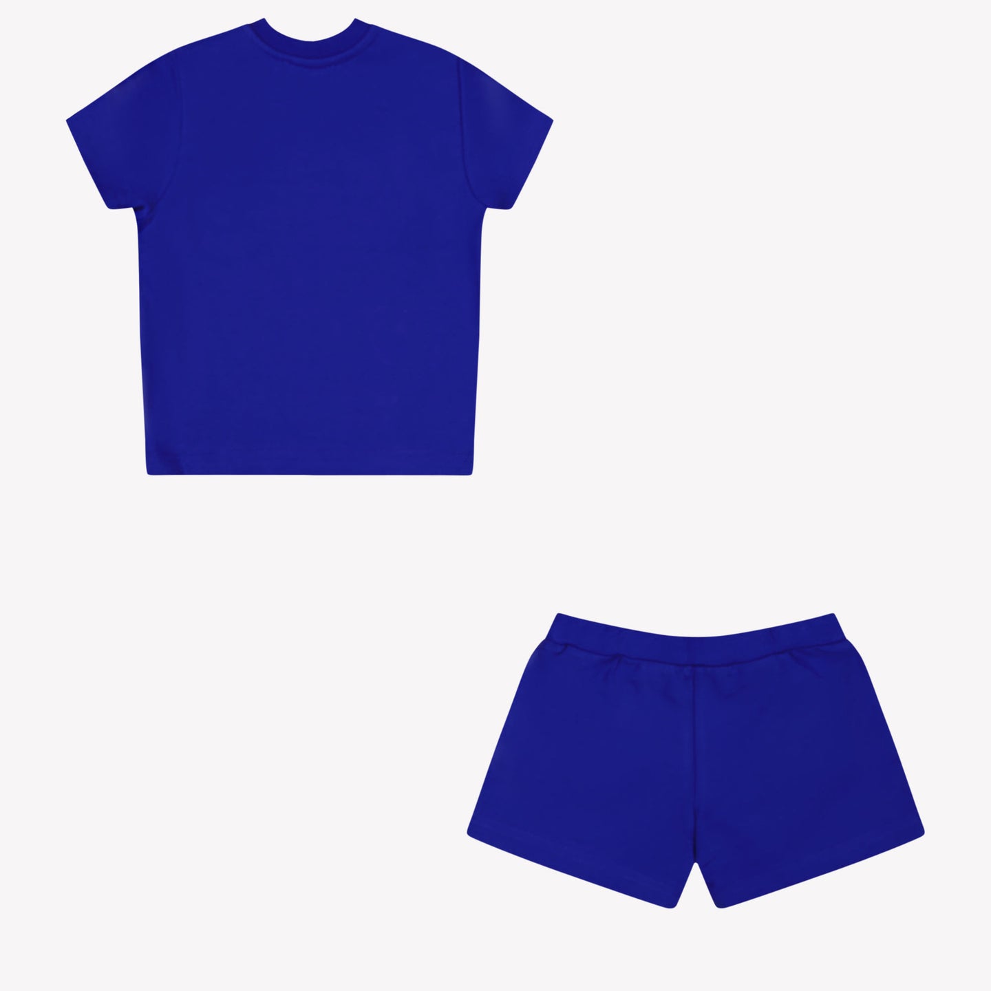 Dsquared2 Baby Unisex Setje In Cobalt Blauw