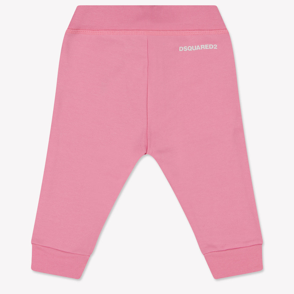 Dsquared2 Baby Unisex Broek In Roze