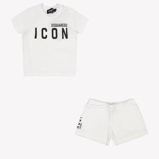 Dsquared2 Baby Unisex Set in White