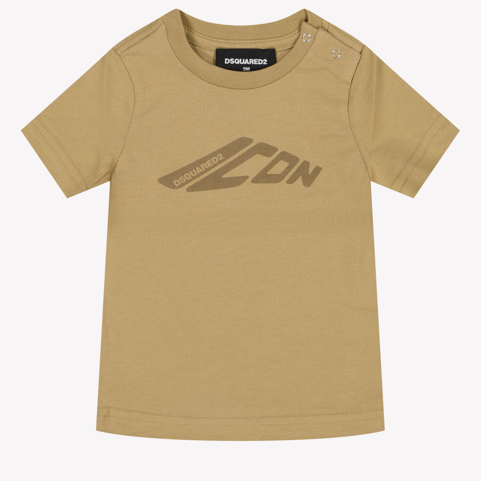 Dsquared2 Baby Boys T-Shirt in Beige