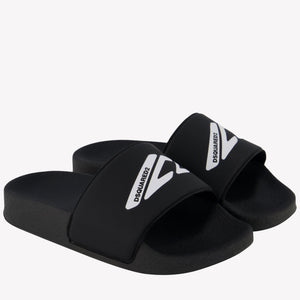 Dsquared2 Unisex Flipflops  Black