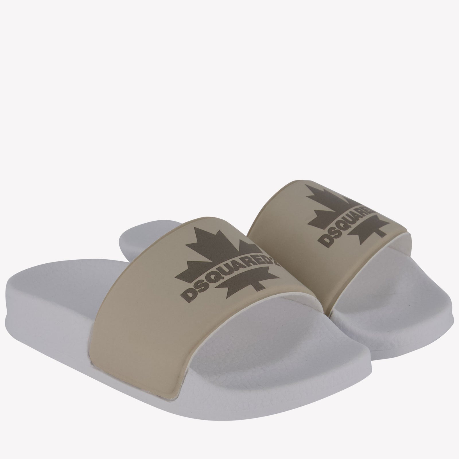 Dsquared2 Unisex Slippers In Beige