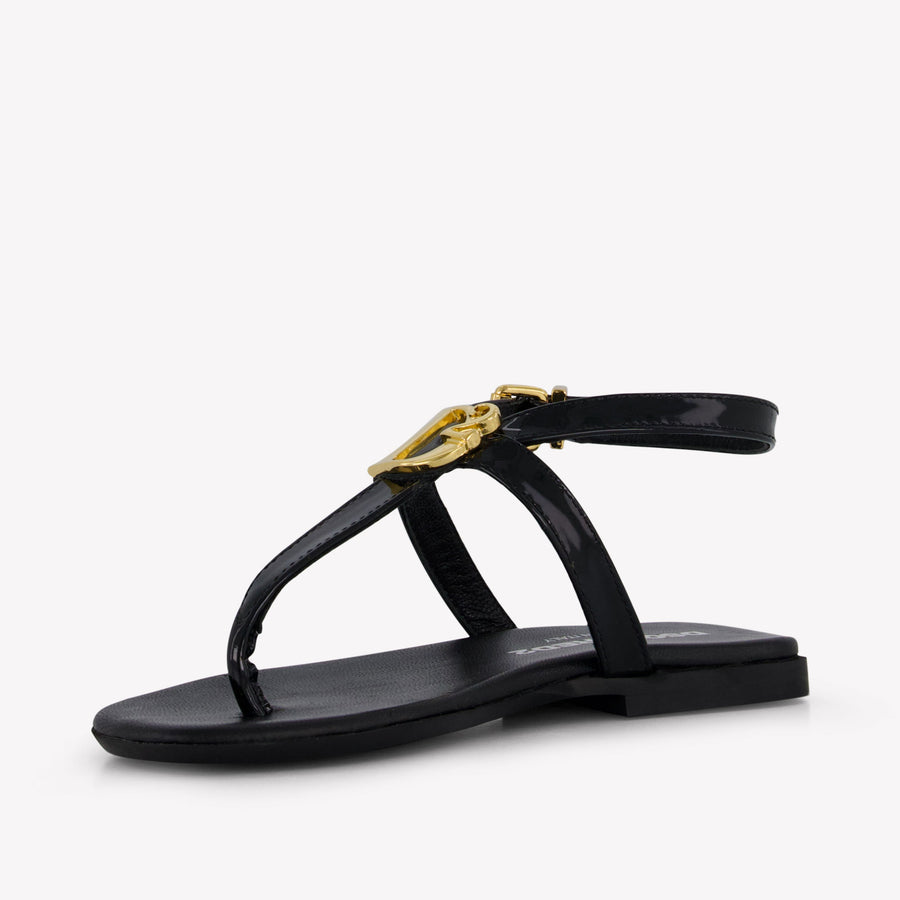 Dsquared2 Girls Sandals  Black