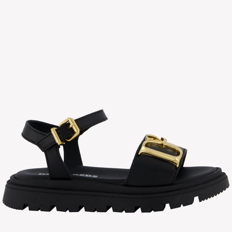 Dsquared2 Girls Sandals In Black