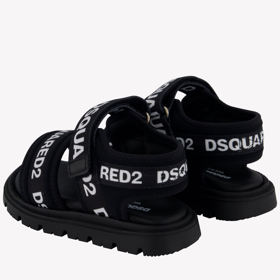 Dsquared2 Boys Sandals In Black