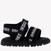 Dsquared2 Boys Sandals In Black