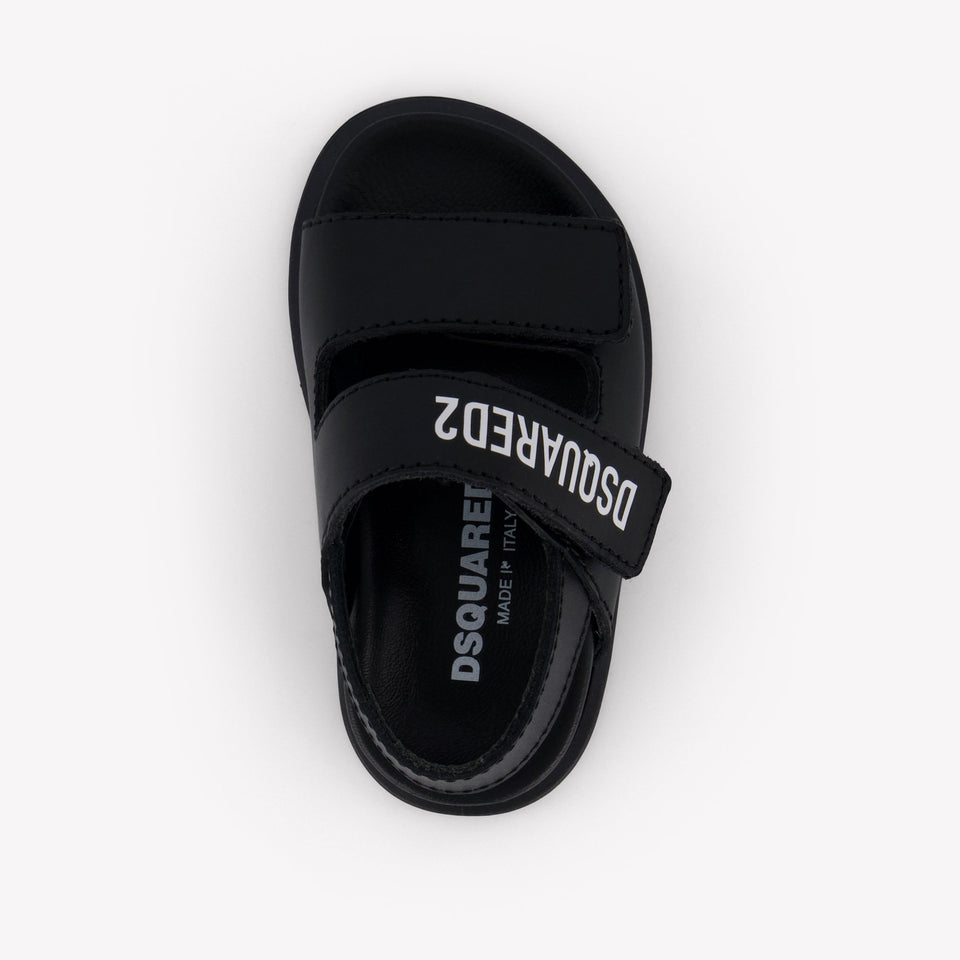 Dsquared2 Boys Sandals In Black