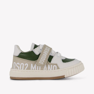 Dsquared2 Unisex Sneakers  Olive Green