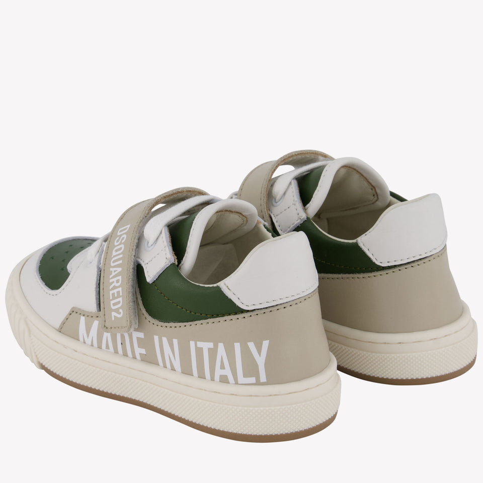 Dsquared2 Unisex Sneakers in Olive Green