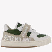 Dsquared2 Unisex Sneakers in Olive Green