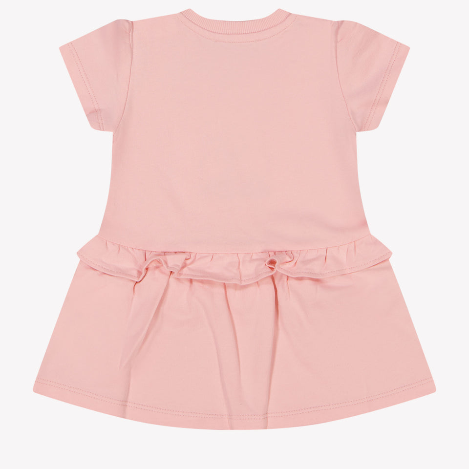 Moschino Baby Girls Dress In Light Pink