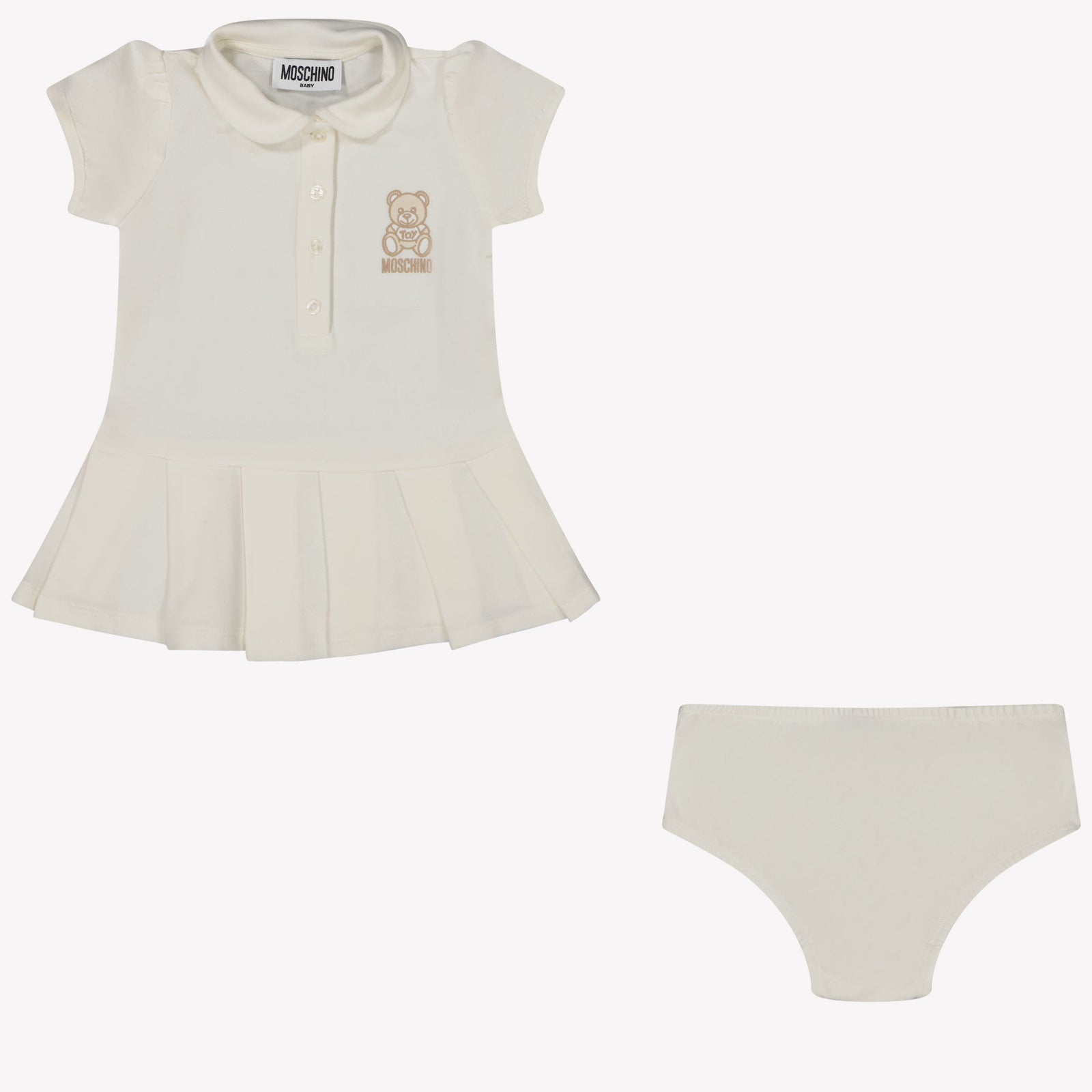 Moschino Baby Girls Dress In White