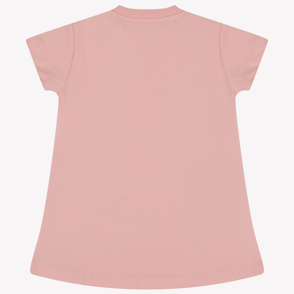 Moschino Baby Meisjes Jurk In Licht Roze