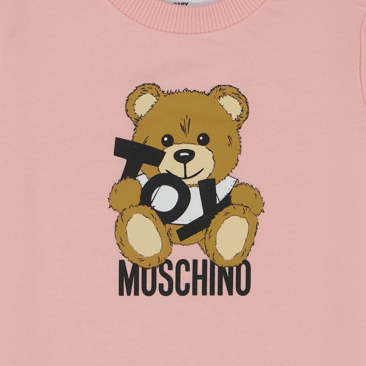 Moschino Baby Meisjes Jurk In Licht Roze