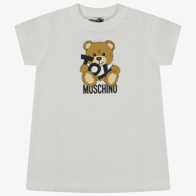 Moschino Baby Girls Dress In White