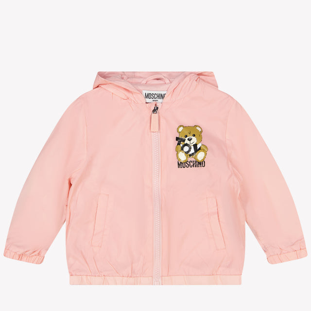 Moschino Baby Meisjes Zomerjas In Licht Roze