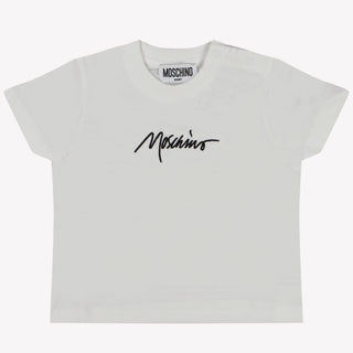 Moschino Baby Girls T-Shirt in White