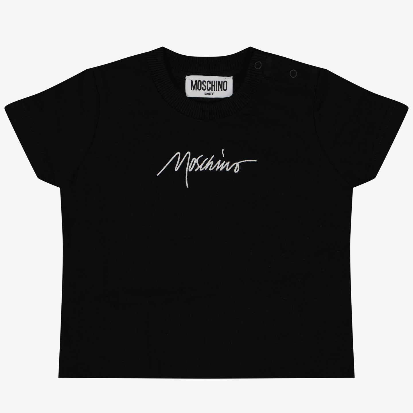 Moschino Baby Girls T-Shirt in Black