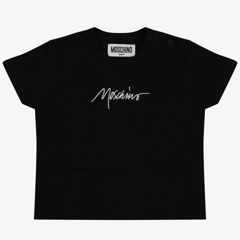 Moschino Baby Girls T-Shirt in Black