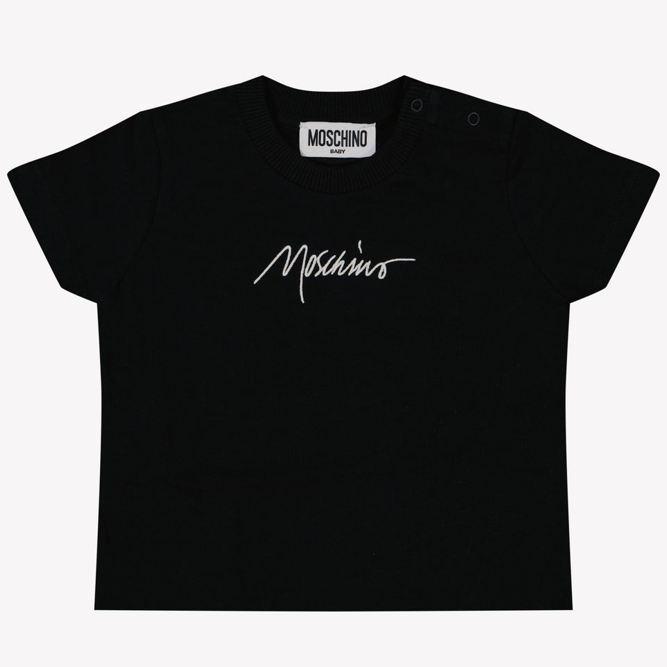 Moschino Baby Girls T-Shirt in Black