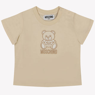 Moschino Baby Girls T-Shirt in Beige