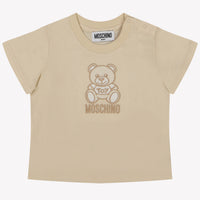 Moschino Baby Meisjes T-Shirt In Beige