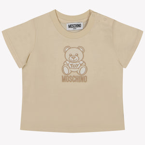 Moschino Baby Meisjes T-Shirt In Beige