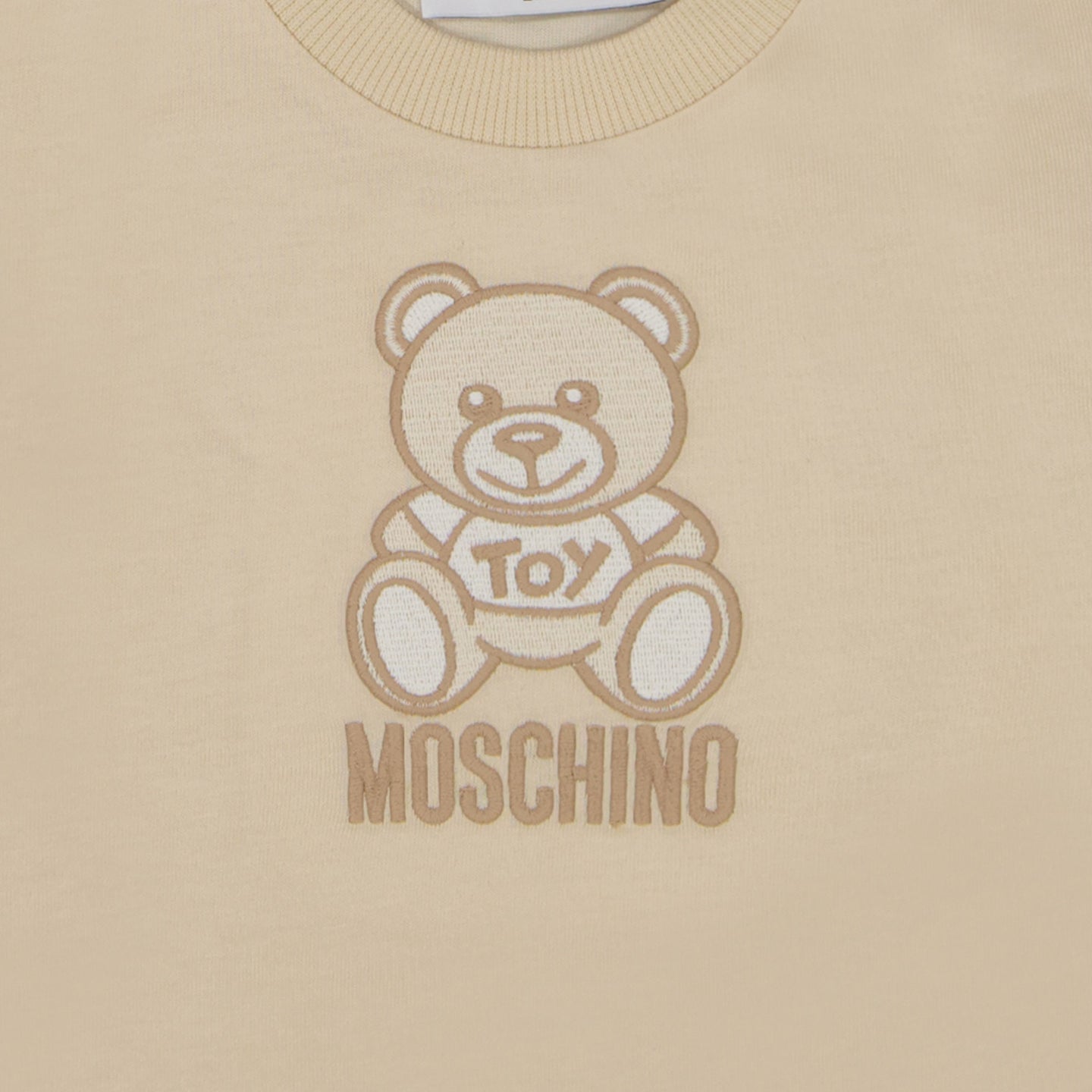 Moschino Baby Girls T-Shirt in Beige