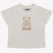 Moschino Baby Girls T-Shirt in OffWhite