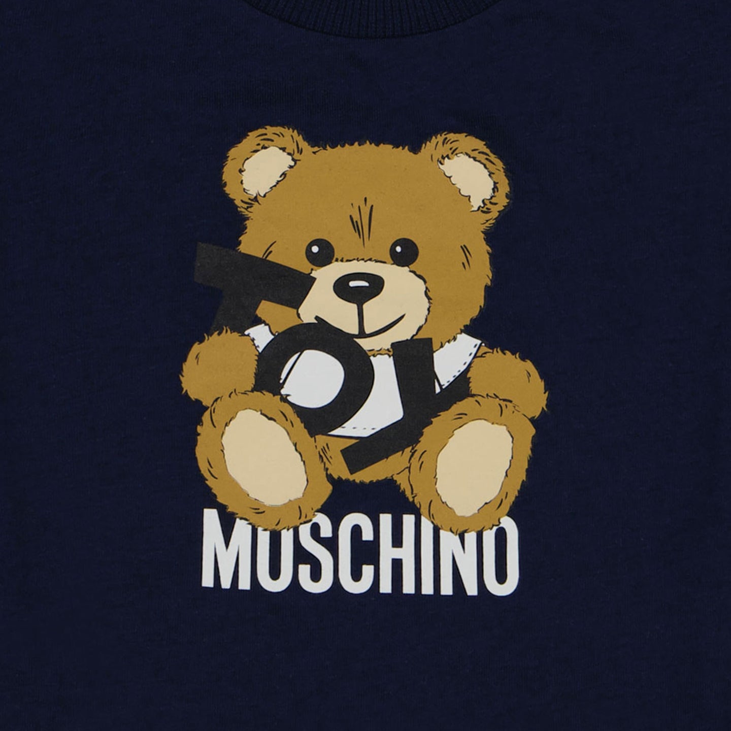 Moschino Baby Girls T-Shirt in Navy