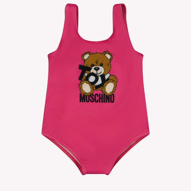 Moschino Baby Girls Swimwear In Fuchsia