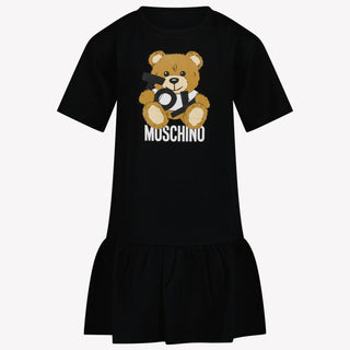 Moschino Kids Unisex Dress in Black