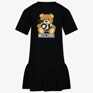 Moschino Kids Unisex Dress  Black