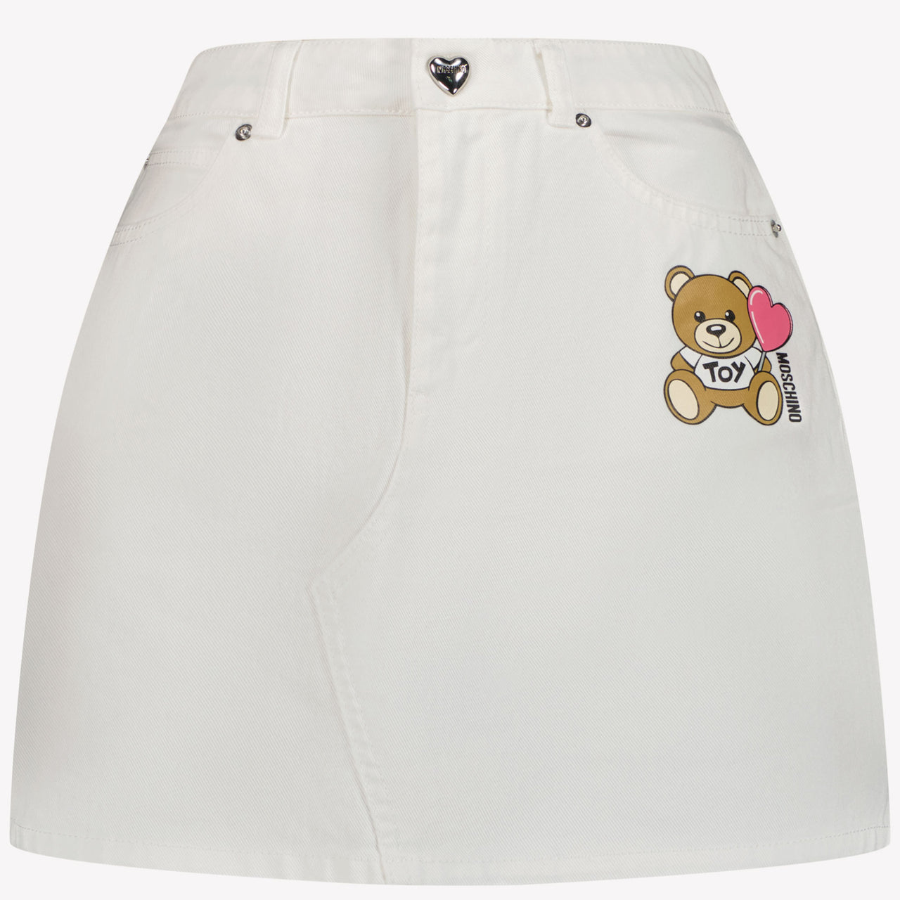 Moschino Kids Unisex Skirt  White