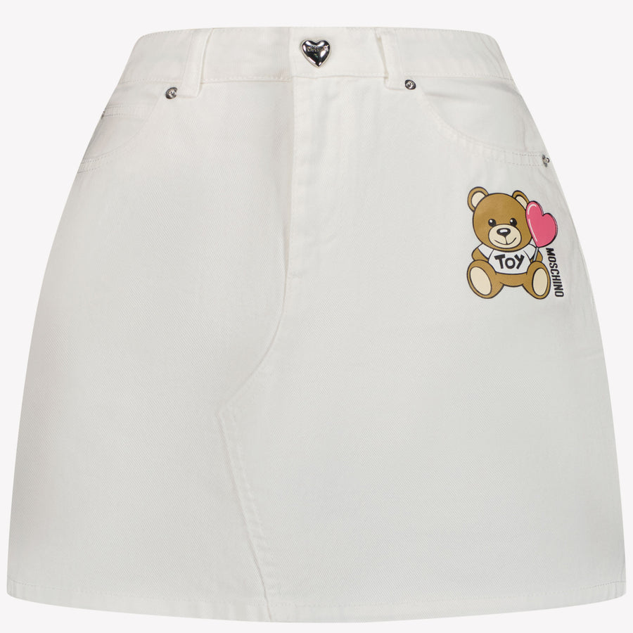 Moschino Kids Unisex Skirt  White
