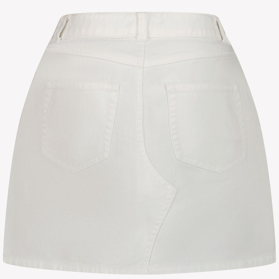 Moschino Kids Unisex Skirt in White