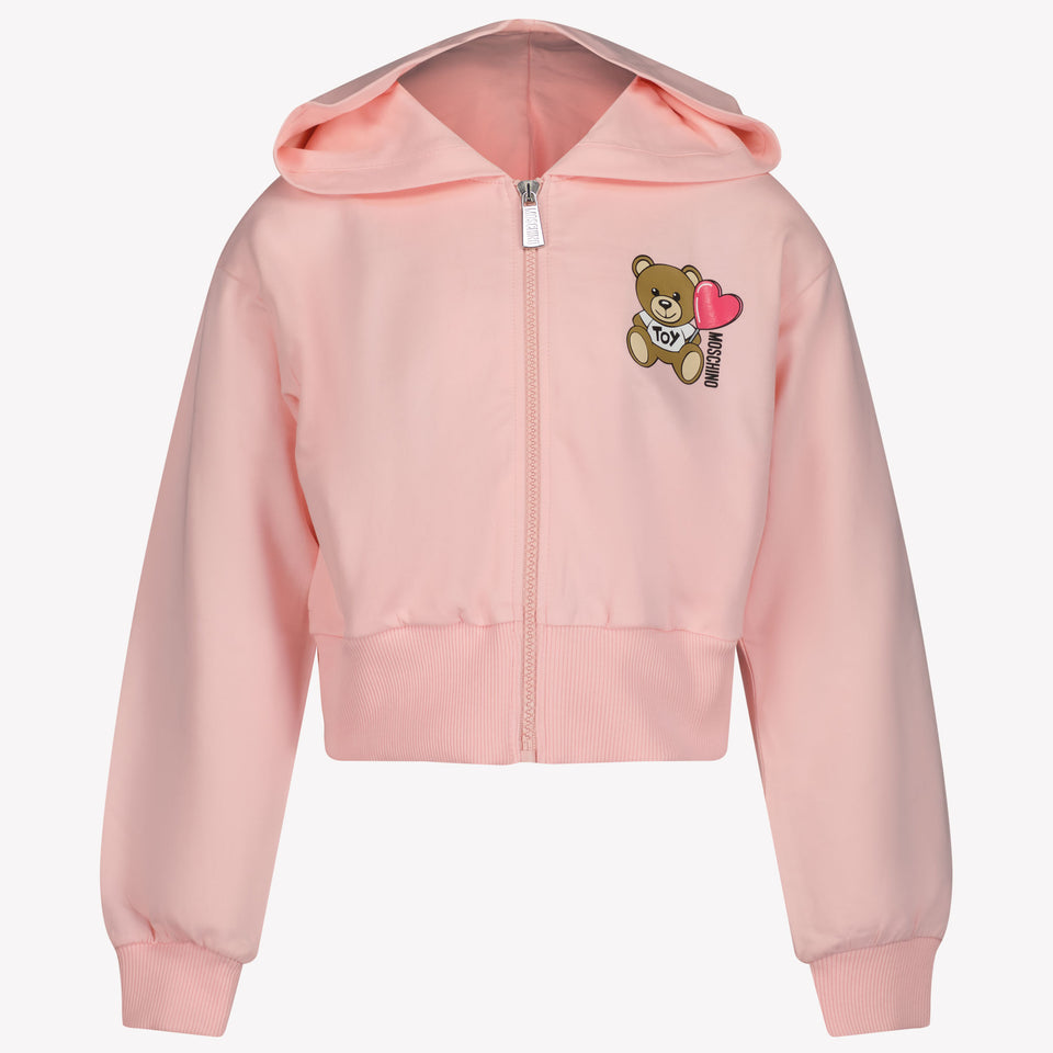 Moschino Kids Unisex Tracksuit in Light Pink