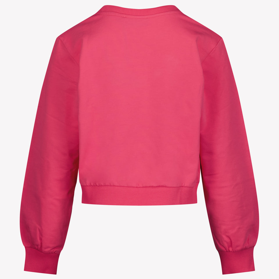 Moschino Children's girls sweater Fuchsia