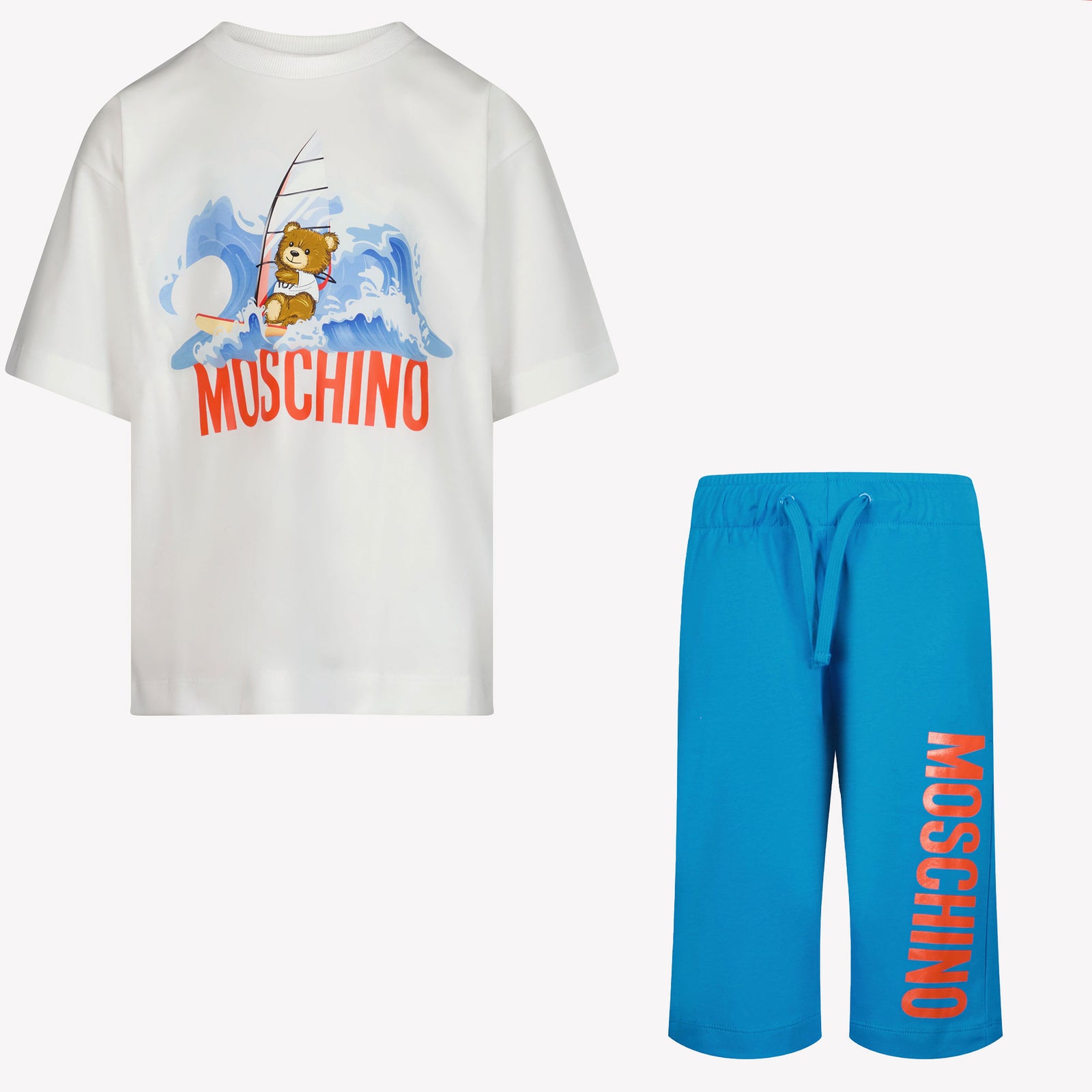 Moschino Kids Boys Set in White