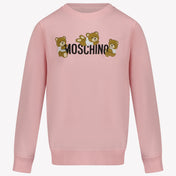 Moschino Kids Boys Sweater in Light Pink