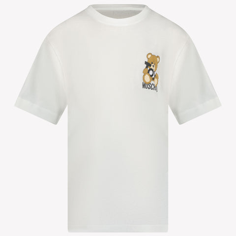 Moschino Kids Boys in T-Shirt White