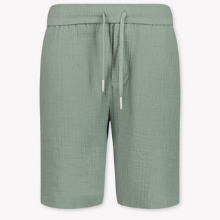 Antony Morato Kids Boys Shorts In Olive Green