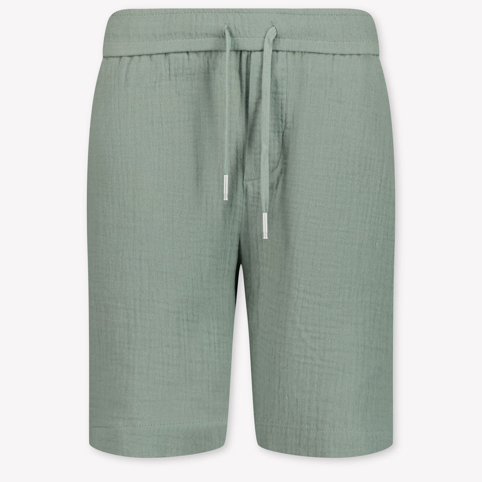 Antony Morato Kids Boys Shorts In Olive Green