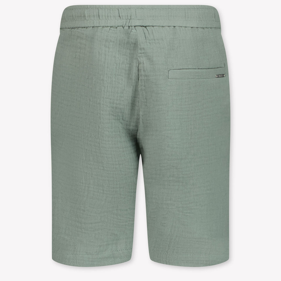 Antony Morato Kids Boys Shorts In Olive Green