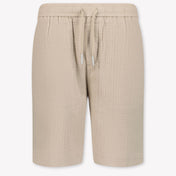 Antony Morato Kids Boys Shorts In Beige