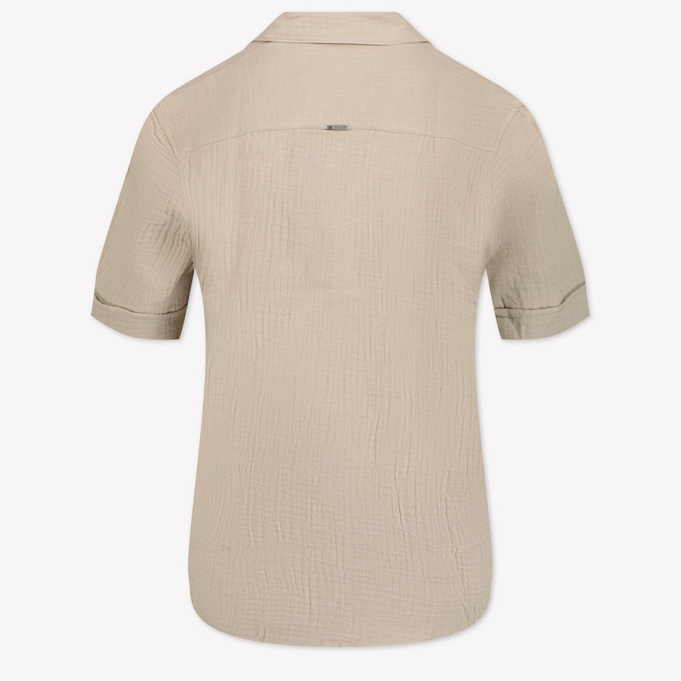 Antony Morato Kids Boys Blouse In Beige