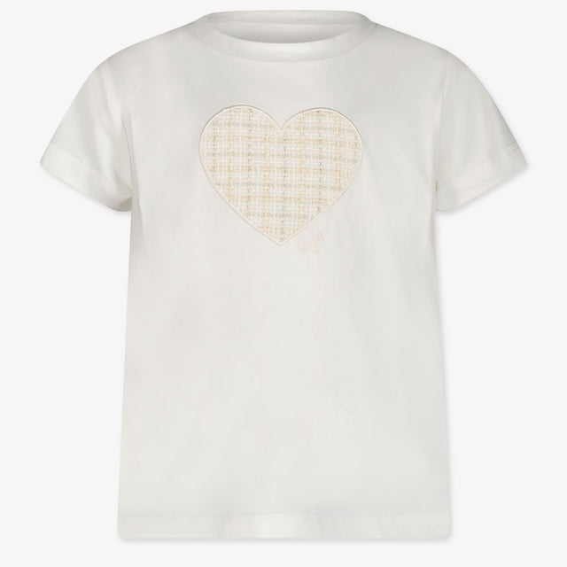 Liu Jo Kinder Meisjes T-Shirt In Off White