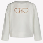 Liu Jo Kids Girls Sweater OffWhite