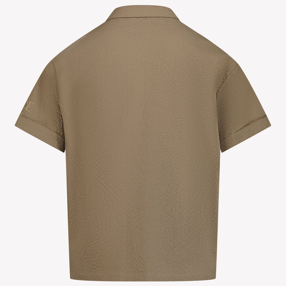 Versace Kinder Jongens Blouse In Beige